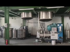 Production line platform used mixing tanks