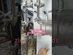 View Laboratory Horizontal Pin Type Bead Mill / Sand Mill Machine 0.5L Capacity Demo
